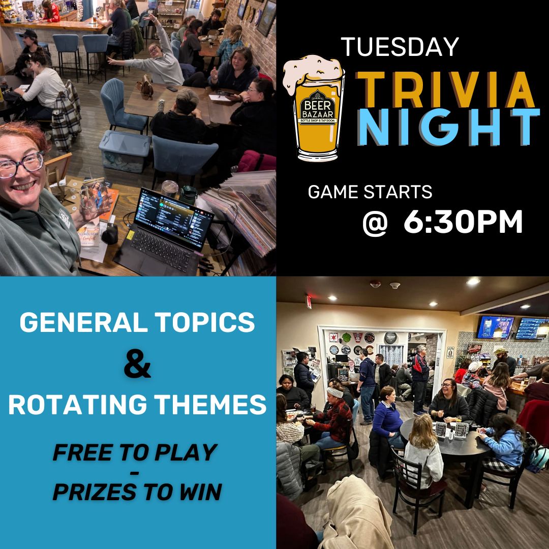 Trivia Tuesday at Beer Bazaar | General Topics